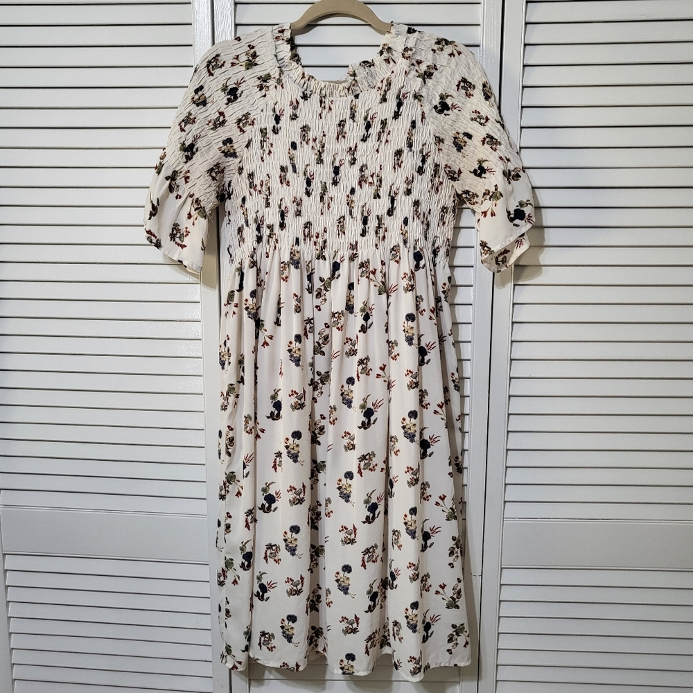 Smocked Floral Roolee Dress